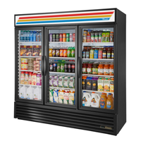 True Refrigeration GDM-72-HC~TSL01 78-Inch Three-Door Glass Merchandising Refrigerator
