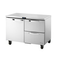 True TUC-48D-2-HC~SPEC3 Réfrigérateur de comptoir Spec Series de 48 pouces avec porte et tiroirs