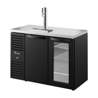 True Refrigeration TDR48-RISZ1-L-B-SG-1 48-Inch Two-Door Commercial Draft Beer Dispenser