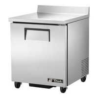 True Refrigeration TWT-27-HC 27-Inch Commercial Solid Door Worktop Cooler