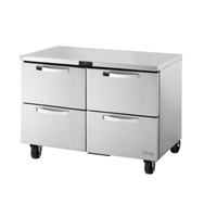 Congélateur bas de gamme à 4 tiroirs True SPEC SERIES de 48 pouces (TUC-48F-D-4-HC~SPEC3)