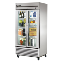 True T-35G-HC~FGD01 39.63-Inch Double Glass Door Commercial Reach-In Refrigerator