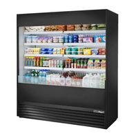 True TOAM-72-HC~NSL01 72-Inch Vertical Open Air Display Merchandiser