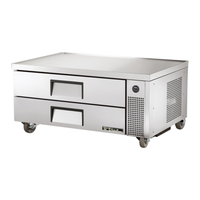 True TRCB-52-HC 52-Inch Commercial Two-Drawer Refrigerated Chef Base