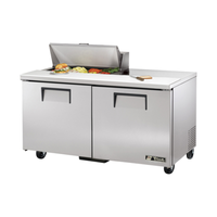 Poste de préparation réfrigéré commercial pour sandwichs et salades True TSSU-60-08-HC de 60 pouces