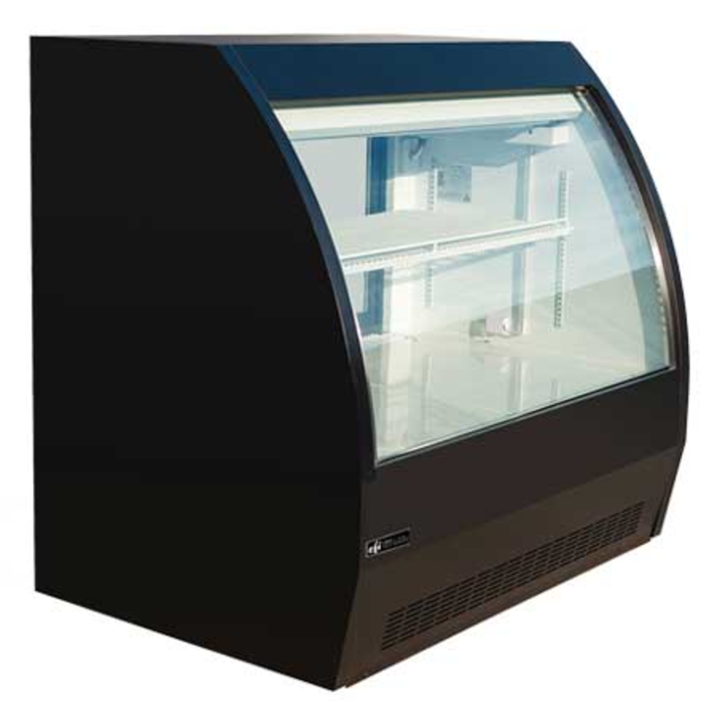 EFI CDC-1200B 47.2-Inch Curved Glass Refrigerated Deli Display Case