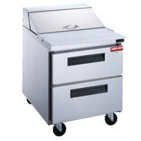 New Air NPT-29SA-2D 29-1/8" Commercial Sandwich/Salad Prep Refrigerator with Drawers
