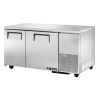 True TUC-60-32F-HC 60.25" Solid Door Deep Undercounter Freezer