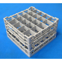 Lamber CC00127 Commercial 25-Compartment Glass Rack for 16x16 Glasswashers