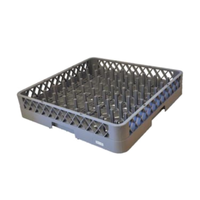 Omcan 33871 Heavy-Duty 19.25" x 19.25" Peg Combination Dishwasher Rack