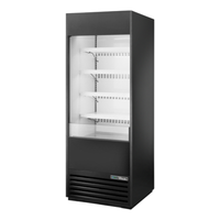 True TOAM-30-HC~NSL01 30-Inch Vertical Air Curtain Open Merchandiser Refrigerator