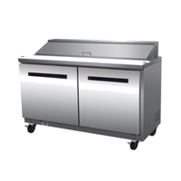 Maxx Cold MXCR48SHC 48-Inch Refrigerated Sandwich and Salad Prep Table