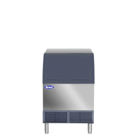 Atosa YRU0140A-161 24-Inch Air-Cooled Half-Diced Ice Maker with 88-lb Bin