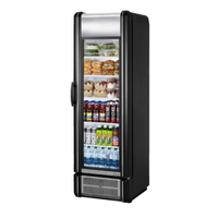 True GDM-15-RTO-HC-LD 24.88" Vintage Style One-Section Glass Door Merchandiser Refrigerator
