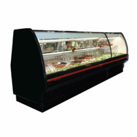 Howard-McCray 99.5" Curved Glass Deli Display Case - Black (SC-CDS40E-8C-BE-LED)