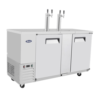 Atosa MKC68GR 68-Inch Solid Door Commercial Draft Beer Dispenser