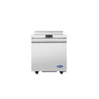 Atosa AWR27SD 27.5-Inch Commercial Worktop Refrigerator with Backsplash