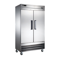 Réfrigérateur commercial double porte Reach-In EFI C2-39VCX de 39,5 pouces