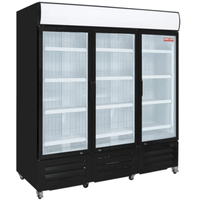 New Air NGR-182-H 78-Inch 3-Door Glass Merchandising Refrigerator