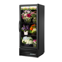True GDM-12FC-HC~TSL01 24.88-Inch One-Section Glass Swing Door Floral Refrigerator