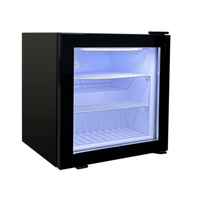 Congélateur-vitrine de comptoir à porte vitrée EFI F1-55GDCT 5 L