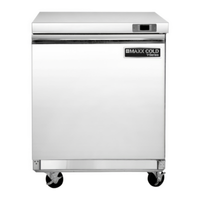 Maxx Cold MVF29UHC V-Series 29-Inch Commercial Undercounter Freezer, 7.8 Cu. Ft.