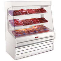 Howard-McCray 51-Inch Open Refrigerated Meat Display Merchandiser SC-OM30E-4L-LED