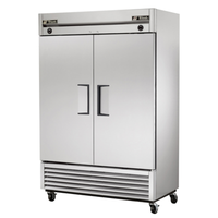 True T-49DT-HC 54.13" Dual Temperature Reach-In Refrigerator and Freezer with Solid Doors