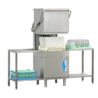 Lamber L25EKS High-Temperature Upright Pass-Through Dishwasher - 60 Racks/Hour