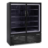 Minus Forty 21X-UDGR-V0 46.5-Inch Double Glass Door Merchandiser Refrigerator