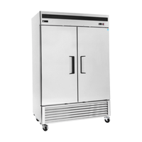 Congélateur commercial vertical à 2 portes EFI Versa-Chill F2-54VC, 54,4 pouces