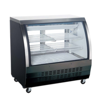 EFI CDC-48 47-1/4" Curved Glass Refrigerated Deli Case