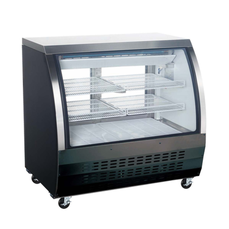EFI CDC-48 47-1/4" Curved Glass Refrigerated Deli Case