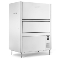 Hobart PW20N-BAS-2 20-Pan Front-Loading Pot and Pan Washer