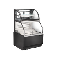 EFI CGOCM-3661 35.4-Inch Curved Glass Refrigerated Combo Merchandiser