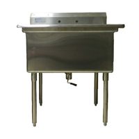 Thorinox TSS-2430-C 35 x 30-Inch Heavy-Duty Single Compartment Commercial Sink