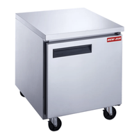 New Air NUR-029-SS 29-Inch Commercial 1-Door Undercounter Cooler