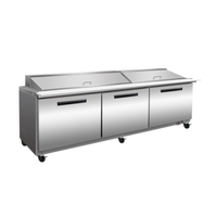 Maxx Cold MXCR72MHC 72-Inch Mega Top Sandwich and Salad Prep Station