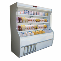 Howard-McCray SC-D32E-8-LED 98-Inch Self-Contained Open Dairy Display Case