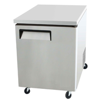 Réfrigérateur de comptoir à porte pleine EFI Versa-Chill de 27,5 pouces, Charnière à gauche CUDR1-27VC-L