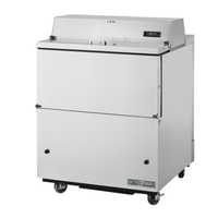 True TMC-34-S-HC 34-Inch Stainless Steel Mobile Milk Cooler