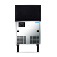 Resolute ICB8033 80-lb Air-Cooled Cube Ice Machine with 33-lb Built-In Bin