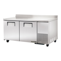 True TWT-67-HC 67.25-Inch Solid Door Worktop Refrigerator