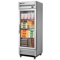 True T-19G-HC~FGD01 27" Commercial Glass Door Refrigerator