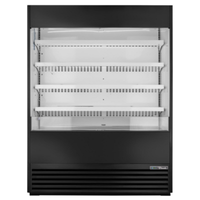 True TOAM-60-HC~NSL01 60" Vertical Open Display Merchandiser with LED Lighting