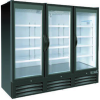 Kool-It KGF-78DV 81-Inch 3-Door Glass Display Freezer Merchandiser
