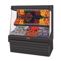 Howard-McCray SC-OP30E-4L-B-LED 51-Inch Black Self-Contained Open Produce Display Case