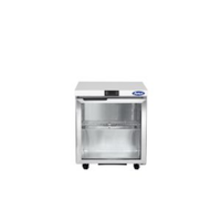 Atosa AUR27GD 27.5-Inch Commercial Glass Door Undercounter Refrigerator