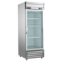 Maxx Cold MVR-23GDHC 27-Inch V-Series Single Glass Door Commercial Refrigerator