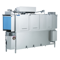 Jackson AJ-100CE High-Temperature Conveyor Dishwasher with 36-Inch Prewash